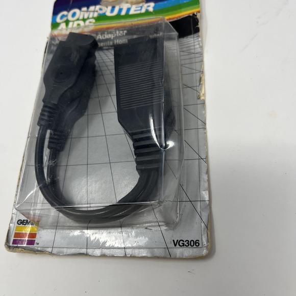 Computer Aids Joystick Y Adapter Gemini ATARI 2600 VG306 Texas Instruments NOS - Picture 3 of 5